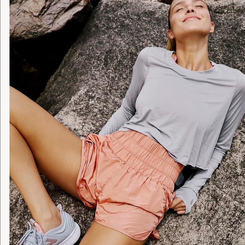 Free People Way Home Shorts - in Brushed Apricot